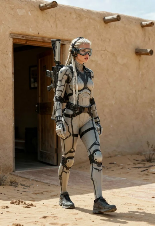 Walking Into Desert Abode