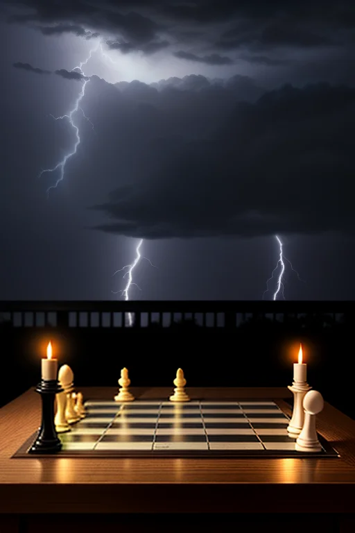A Chessboard Landscape Stretching To The Horizon, Candleligh...