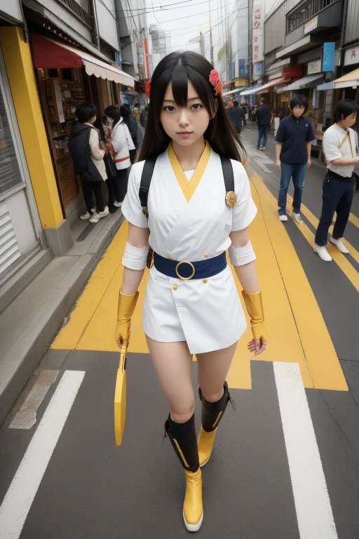 1girl, Mundane Anime, Golden Ratio, Aerial View Of A Skillfu...