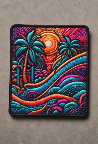 Ral-embroideredpatchc ,.embroidered Patch Of, Synthwave, Bol... — SDXL AI Prompt: ral-embroideredpatchc ,.embroidered patch of, Synthwave, bold colors, dramatic l...