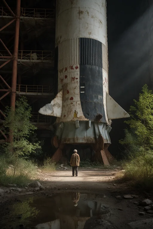 26. Abandoned 1960s Space Race Facility, Rusting Saturn V Ro...