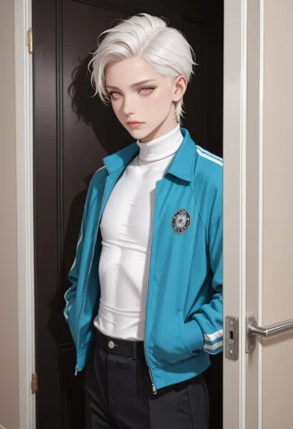 Anime Gag Novel Illustration — Stable Diffusion AI Prompt: gag novel, masterpiece, best quality, score_7, highres, illustration,An anime-st...