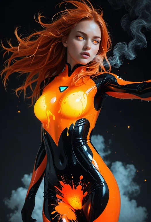 Smoothquality, 1woman, Mature Female1.2, Long Orange Hair, G...