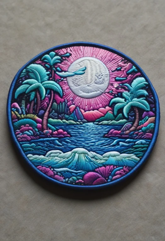 Ral-embroideredpatchc ,.embroidered Patch Of, Circular , Wit...