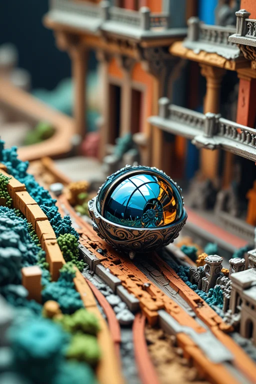 Tilt-shift Photo Of Mind Blowing Depth And Foreground Clarit...