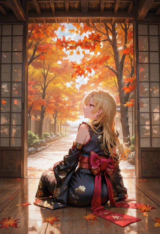 1girl, Solo, Lazypos, Anime-style, Delicate, Dreamy, From Be...