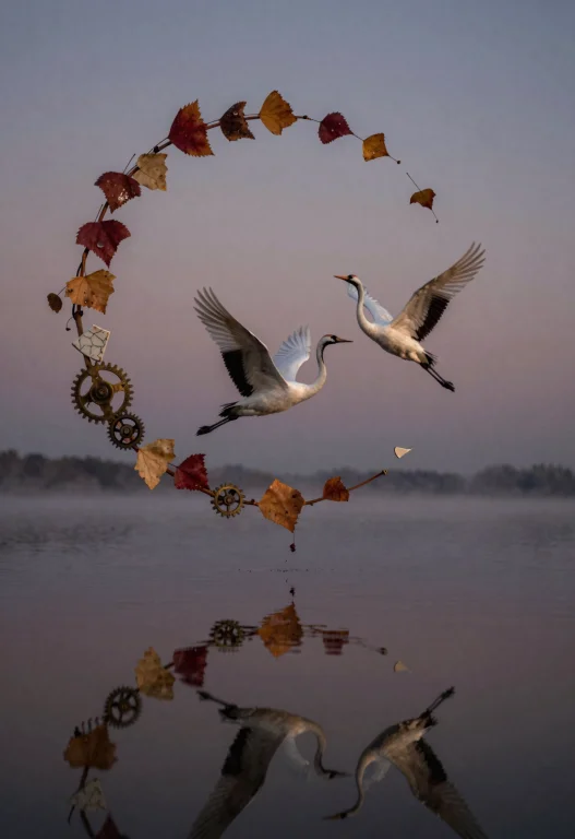 The Image Is A Crisp Real Color Photograph Of A Surreal Drea...