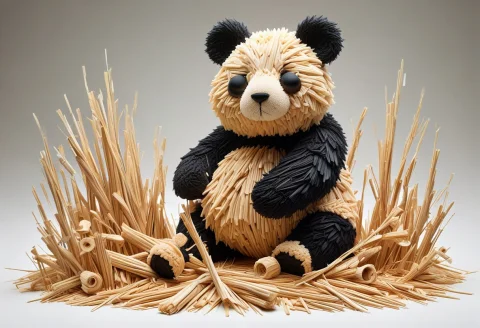 Cute Panda Toy - Cifzy — SDXL AI Prompt: ((made of jelly:1.4)),((panda:1.7)), ((giant panda:1.4)), stuiffie, cute, toy pa...