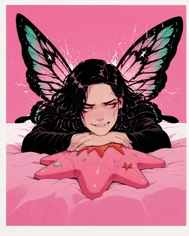 Yennefer1.4, Furrowed Brows, Anxious Eyes, Biting Lip, Tense... — Stable Diffusion AI Prompt: (Yennefer:1.4), furrowed brows, anxious eyes, biting lip, tense expression, conc...