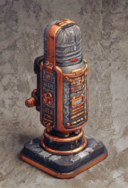 A Single Sculpture Of A 1940s Radio Broadcast Microphone, Sc...