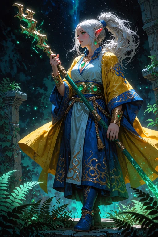 Epic Fantasy Concept Art, Digital Painting, High Detail, Mag...