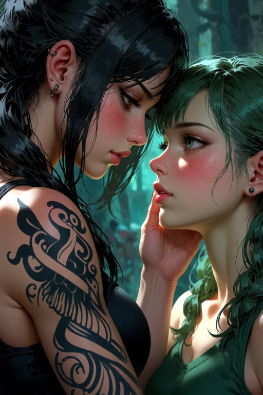 ,  Tattoo On Left Shoulder, Quiet, Petite, Yvette Whispered,...