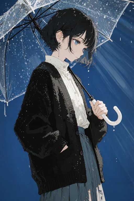 Zidiusart, Velnari, , Anime-style, A Short-haired Anime Girl...
