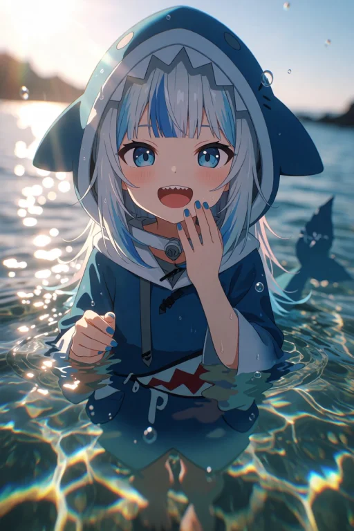 Kani2rer, A Petite Virtual Youtuber With Guras Signature Sha...