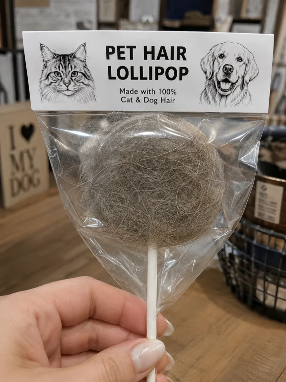 Realistic Product Photography A Lollipop Made Out Of Cat And...