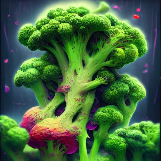 Gigafractal Artstyle1.0, Broccoli
