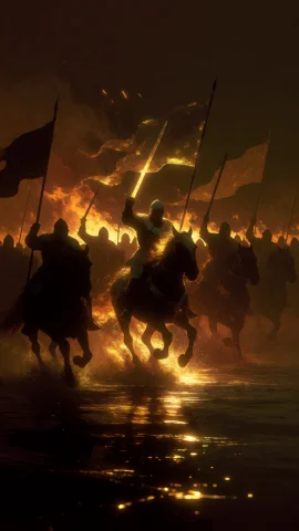 A Sweeping, Dynamic Digital Painting In A Moody, Painterly S... — Stable Diffusion AI Prompt: A sweeping, dynamic digital painting in a moody, painterly style, depicting a va...