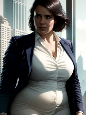 Cyberpunk Corporate Woman, Overweight, Comics Page Realist... — Stable Diffusion AI Prompt: cyberpunk corporate woman, overweight, comics page | | realistic shaded, fine de...