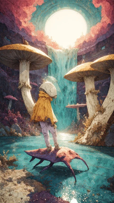 Bradhamel Art Style, Whimsical Storybook Illustration, Toond...