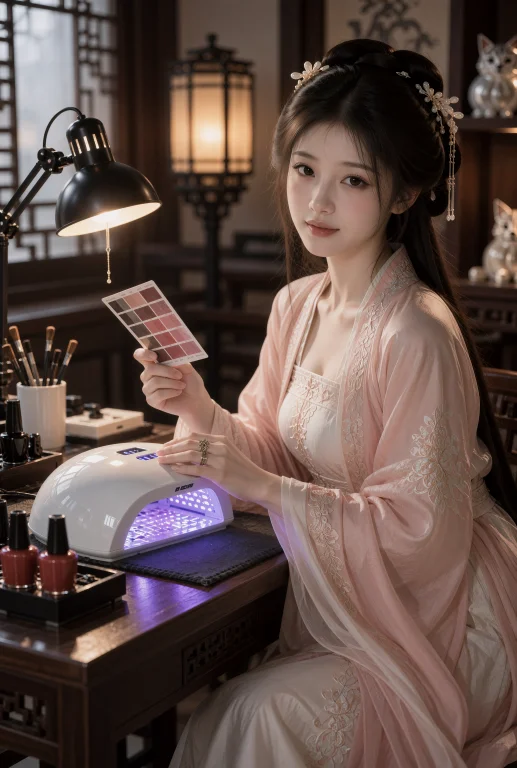 Nail Salon Lifestyle Photography Of A Modern-day Guzhuang Co...