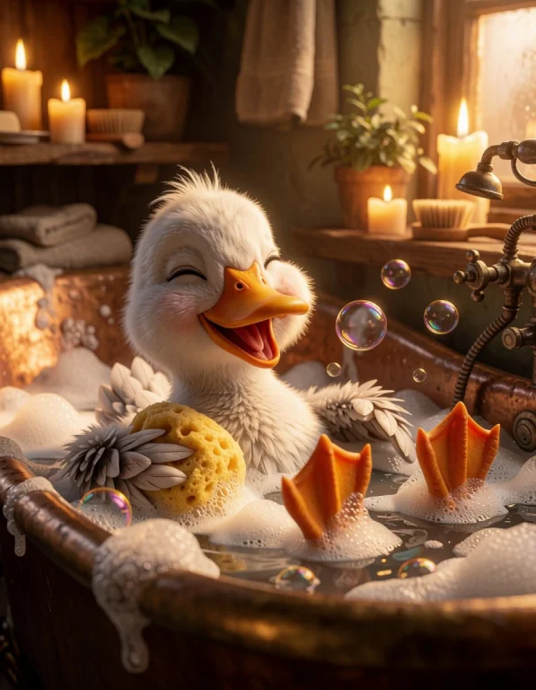 Ultra-detailed Whimsical 3d Portrait Of An Adorable Fluffy D...