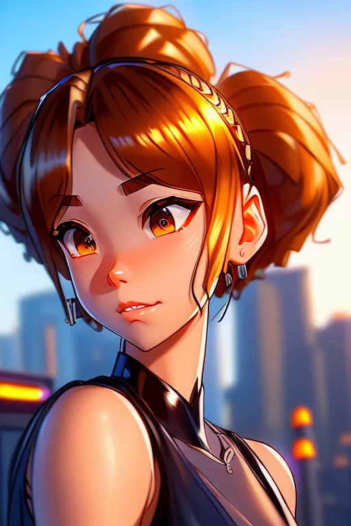 Samdoesart1 Styleclosed-up1.3 Photo Shot Of A Beautiful Futu...