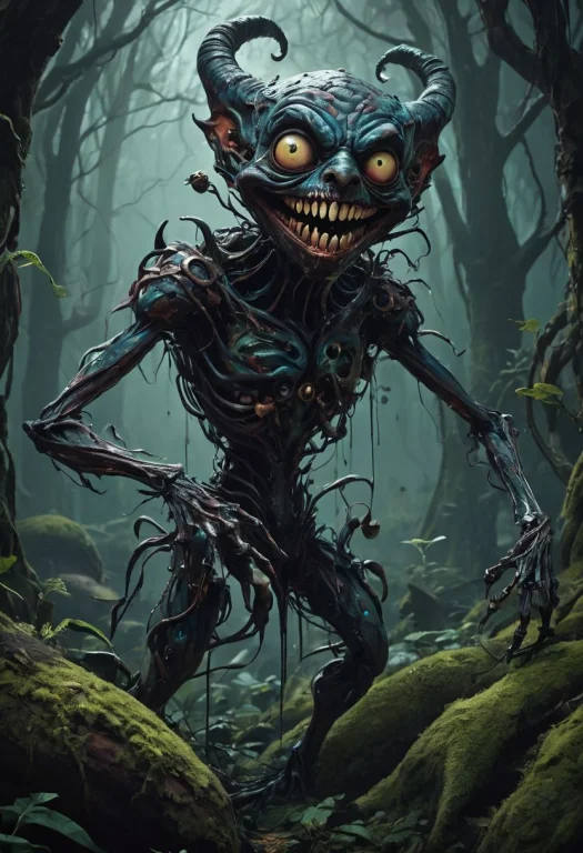 Create Image Moody, Grainy, Noisy, Concept Art, By Alberto S...