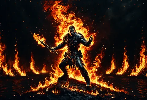 I Want To Set The World On Fire Like A Savage Beast - A Fina... — SDXL AI Prompt: I want to set the world on fire Like a savage beast - A final desire I burn my b...