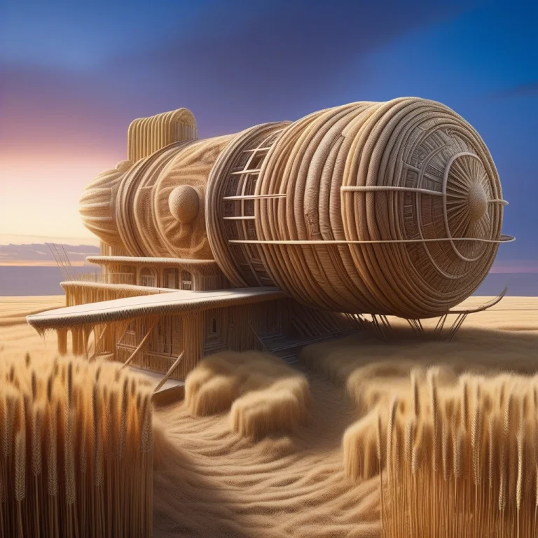Masterpiece, Futuristic Spaceship Entirely Constructed From...