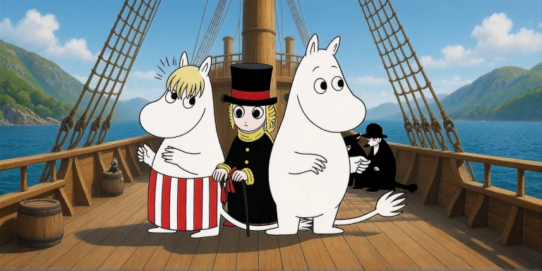 Moomin Goes On A Ship