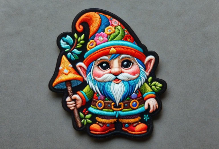 Ral-embroideredpatch Detaile Embroidered Patch Of A Chibe Gn...