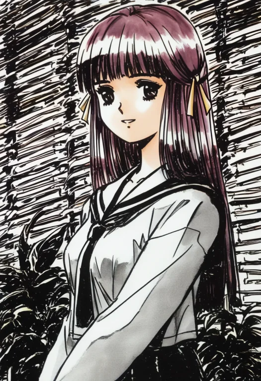 Sakuragi, 1girl,
