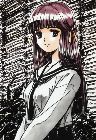 Sakuragi, 1girl, — Stable Diffusion AI Prompt: sakuragi, 1girl,