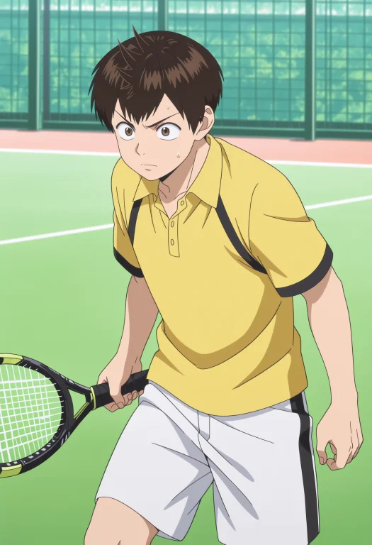 Masterpiece,best Quality,amazing Quality, 1boy, Racket, Male...