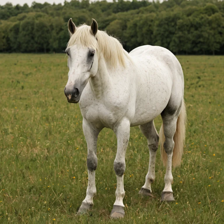 A Horse In A Field, Full-body Portrait Lorapassionv2-2