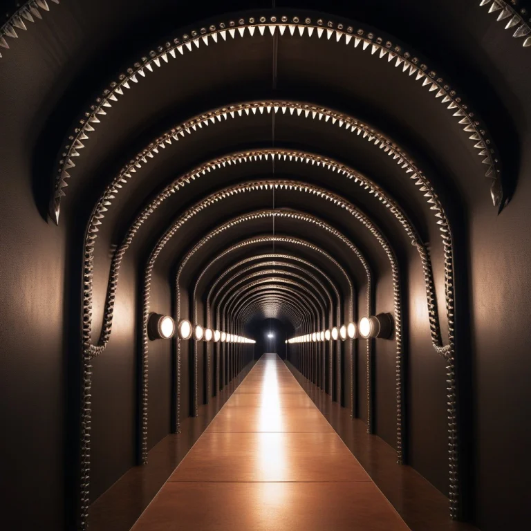 Masterpiece, Best Quality, Indoor Corridor Scene, No Humans,...