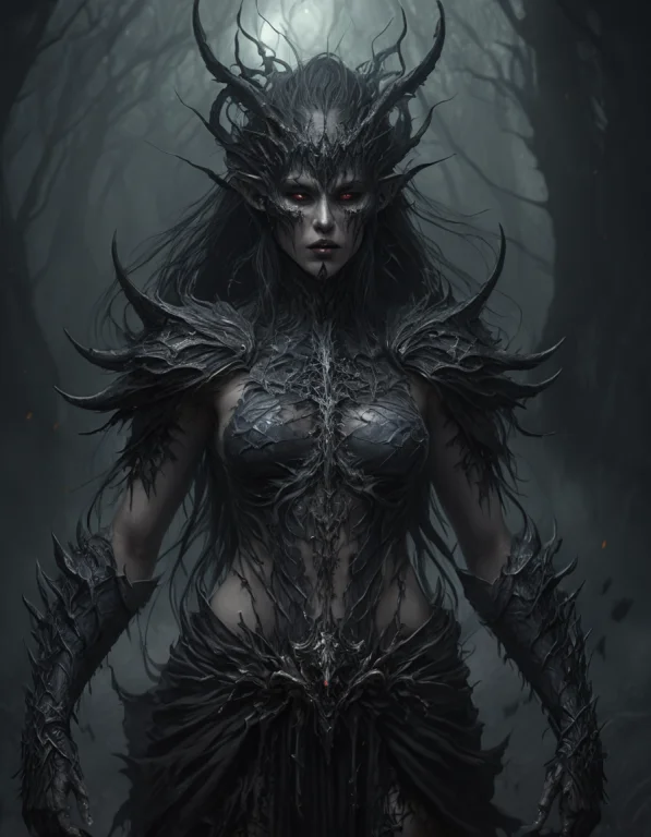 Dark Fantasy Digital Art,loraarchangel0.0,asdxohnxs. Extreme...