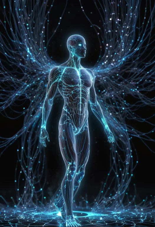 Digital Art, Hologram, Bigdata, High Technology, Sound Wave...