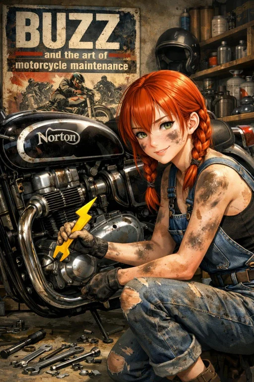 An Anime Style Digital Artwork In High-detail Realistic Text...