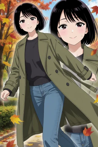 Anime Artwork In The Premium Anime Production Style, Full-bo... — Stable Diffusion AI Prompt: anime artwork In the premium anime production style, full-body illustration of a...
