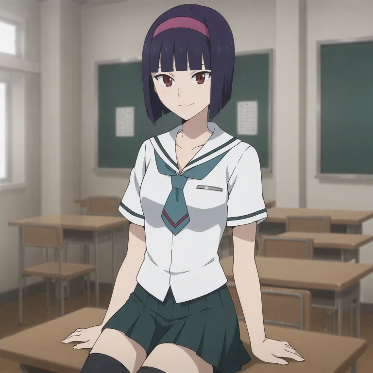 Loraakira Tooka 30.8akiratooka, 1girl, Solo, Hairband, Short...