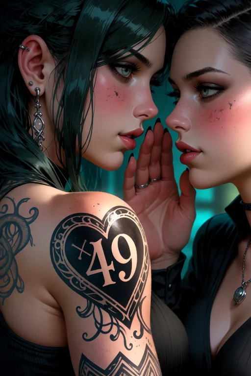 , A Heart 49 Tattoo On Left Shoulder, I Take It Youre Referr...