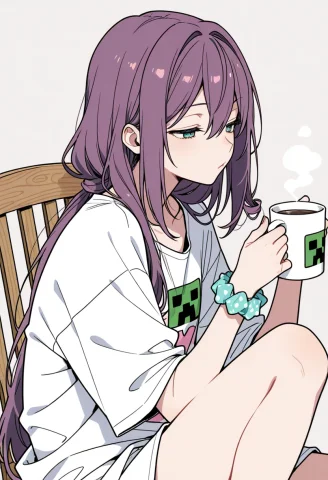 Stable Diffusion Anime Prompt — Stable Diffusion AI Prompt: dynamic angle, 1girl, solo, sakura ritsuki, nijisanji, green eyes, hair between...