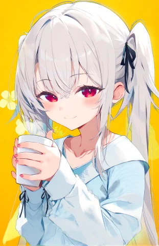 1girl, Solo, Longhair, Lookingatviewer, Blush, Smile, Bangs,... — Stable Diffusion AI Prompt: 1girl, solo, long_hair, looking_at_viewer, blush, smile, bangs, simple_backgroun...