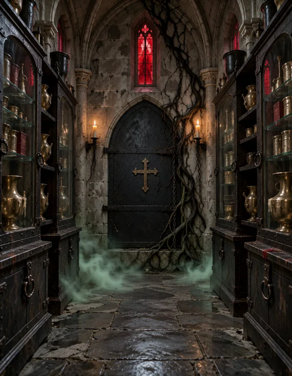 C0nv3nt 0f T0rm3nt, Empty Chamber Of Forbidden Relics Inside...
