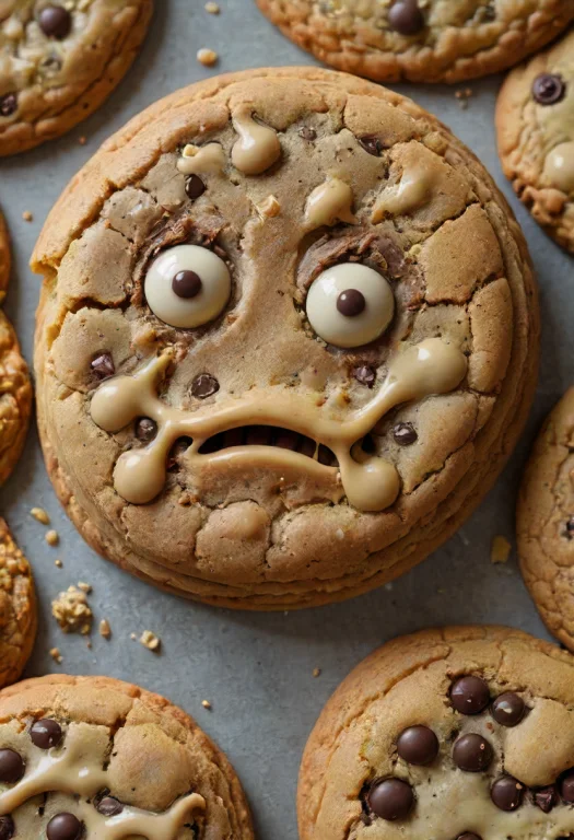 An Expressive Sick Cookie Doesnt Cope Well, Detailed, Perfec...