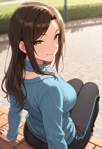 Stable Diffusion Girl Prompt — Stable Diffusion AI Prompt: 1girl, masterpiece, best quality, mature, takumi mukai(The idolmaster), long hai...