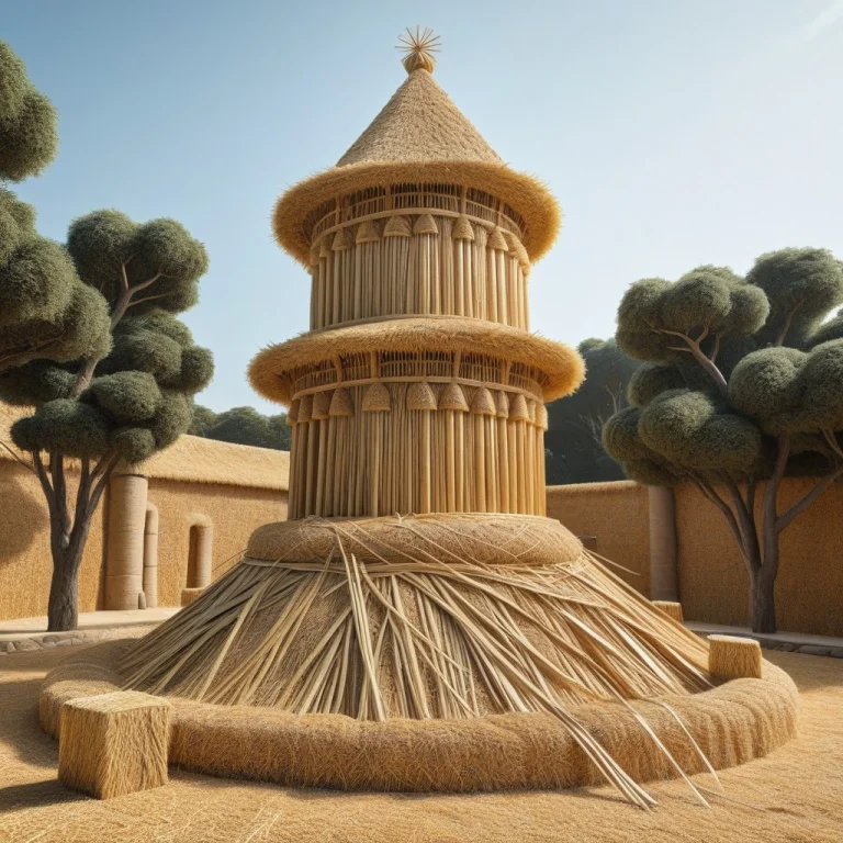 An Ultra-realistic And Detailed Image Of A Towering Monument...