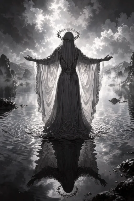 Masterpiece, Best Quality, Exciplit, A Lone Figure Stands In...