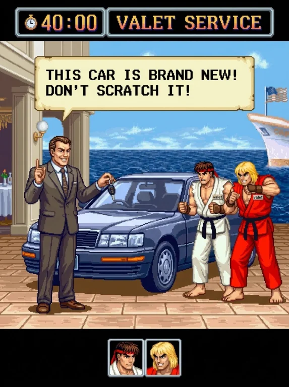 Draw For Me A Funny Image Of A Lexus Ls 400 Parked In A Nice...